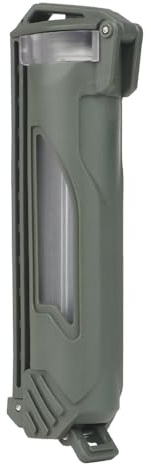 Taktisk Batteriförvaringshållare, Vattentät Batterilåda, Bärbar Förvaringslåda för CR123-, AAA- Och AA-ficklampabatterier(Green)
