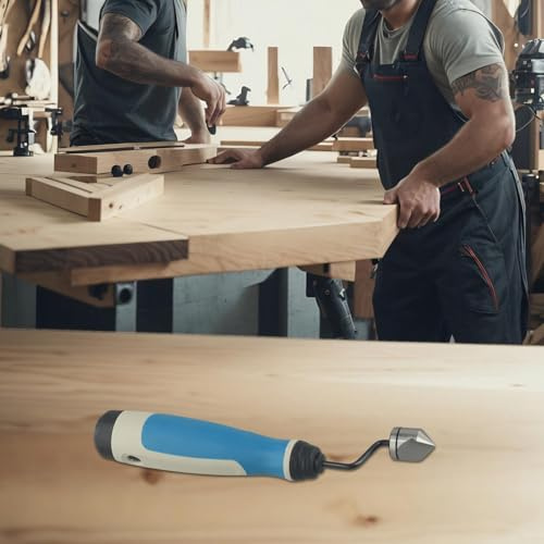 Besttoolifes Mango de herramienta de desbarbado con cabezal de corte biselado BC6301/BC8301/BC1041/BC1651, M2 de acero de alta velocidad 90° para corte de bordes de metal, plástico y madera (BC1651+