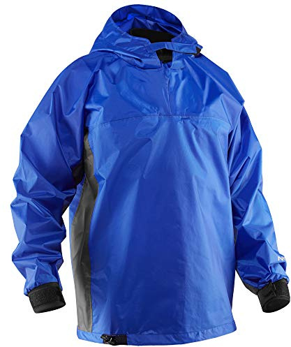 NRS Rio Hooded Paddling Jacket-Blue-L