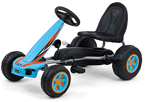Milly Mally Go-Kart with Pedals Viper Blue