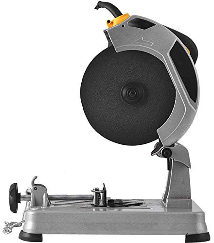 Sierra tronzadora de metal de corte multimaterial premium de 7 pulgadas, sierra de corte con hoja de sierra de corte de metal con punta de carburo para carpintería, madera, plástico, corte de metal