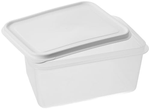 DECHOUS Contenitore Per Impasto Pizza Trasparente Scatola Per Lievitazione Impilabile Con Coperchio Per Conservazione E Fermentazione Casa E Cucina