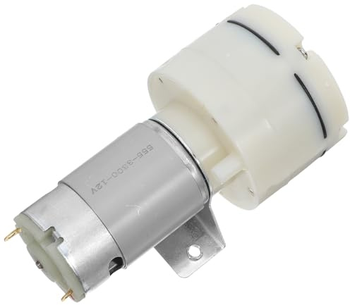 KOMBIUDA Bomba de Aire para Peceras Mini Portátil 12v Alta Presión Baja Ruido, Bomba de Oxígeno para Acuario, Dispositivo Compacto para Aumento de Oxígeno en Acuarios Pequeñas