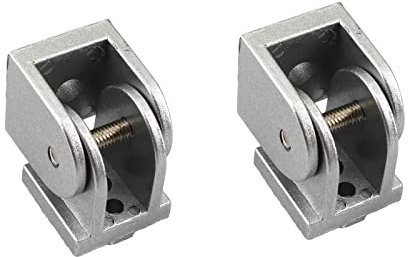 2Pcs 3030 Aluminium Profil Bewegliche Scharnier Verbinder Zink-Legierung 180 Grad Drehung Gelenkverbinder