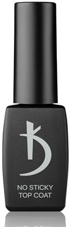 K Professional No Wipe Top Coat UV/LED Finish - Überlack Nägel, Langanhaltender, Gelnägel - 12ml