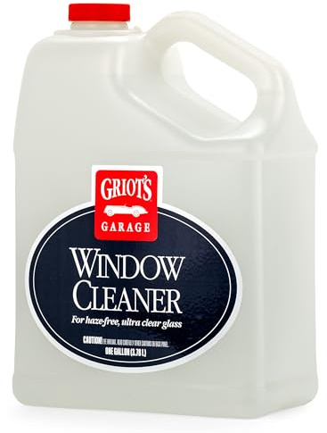 Griot's Garage Window Cleaner, Cleaning Spray for Automotive Windows, Mirrors, Shower Doors, and More, 11101, One Gallon