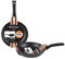 Orbegozo Sfb 8026 - Padella in Alluminio Forgiato, Superficie Antiaderente, Senza Pfoa, 1 Litro, Nero, Diametro 26 Cm