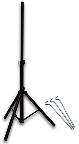 PremiumX Basic Dreibein Stativ Stahl 120cm Ø 35mm Sat Dreibeinstativ für Satellitenschüssel - Ideal für Camping Balkon Terrasse als Tripod Ständer Balkonständer