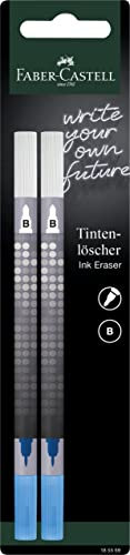 Faber Castell 185569 Tintenlöscher mit B-Korrekturspitze 2 Stück
