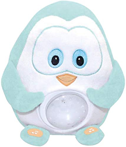 Pingouin veilleuse musicale vert