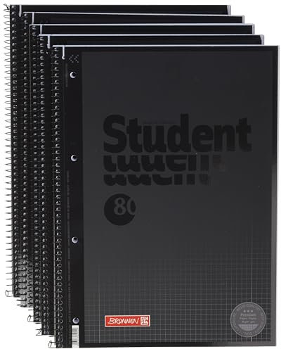 BRUNNEN Collegeblock A4 Onyx, LIN. 28