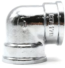 DOJA Barcelona | Codo Roscado Laton 90° Cromado | 3/4 | Hembra - Hembra | Codo Laton | Codo Grifo Laton para Instalaciones de Riego | Conector Codos latón Tuberias para Radiadores, Aire Comprimido