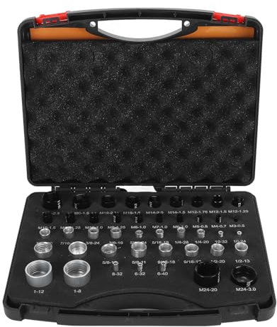 Gewindeprüfer Für Muttern Und Schrauben, Schraubengröße Und Gewindelehre, 44 Stück, Gewindeprüfer Für Muttern Und Schrauben, Aluminiumlegierung, Imperiale Und Metrische, Hochpräzise Schraubenmutter-Id