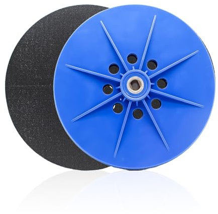 SenmaiTools Disco di Ricambi Platorello Strappo Ø 215 mm 8 fori per Soffitti Levigatrice per Parete Levigatrice Telescopica per TC-DW 225, TE-DW225, BT-SG 710 X