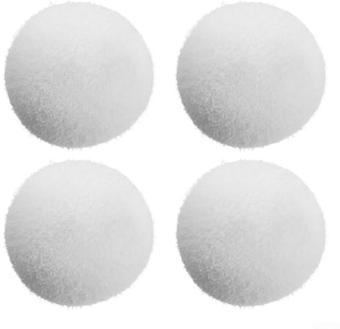 Zoegneer Eliminating Ball - Pelotas de esponja de limpieza reutilizables, bola absorbente de aceite lavable para piscinas, spas, bañeras de 3 pulgadas (4 piezas)