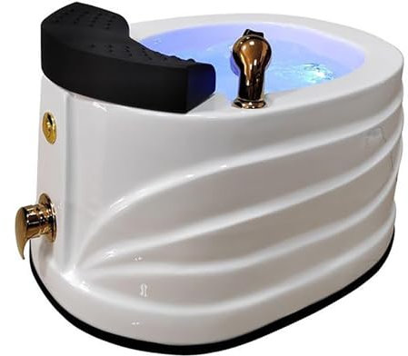 Bañera para pies para remojar los pies Baños y spas para pies con pedicura Reposapiés Baño Profundo para pies SPA con Masaje Pedicura SPA Bañera Acrílico Masaje Pediluvio Cubo para