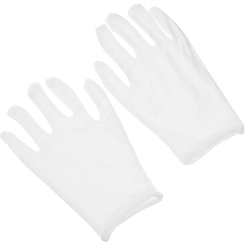 FELTECHELECTR 6er-pack Arbeitshandschuhe Aus Baumwolle Für Herren Mittelweich Atmungsaktiv Für Die Handhabung Von Schmuckinspektionen