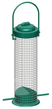 MEGHT Mesh Bird MEEDER, mangeoires d'oiseaux à l'épreuve des écureuils - Amende d'oiseaux en Maille pour l'extérieur | Accessoires d'alimentation pour Animaux, Fournitures pour Animaux de Compagnie