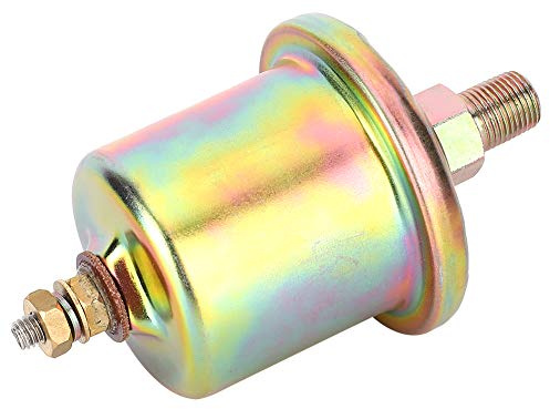 Socobeta 3015237 Sensor de Presión de Aceite de un Cabezal Interruptor de 1 Pin Rosca 1/8 NPT para Reemplazo Automático de Motor de Coche