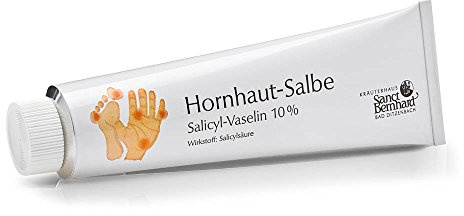 Sanct Bernhard Hornhaut-Salbe mit 10% Salicyl-Vaselin | 90 g