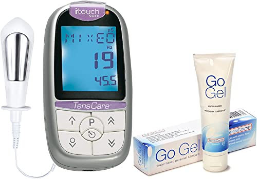 TensCare iTouch Sure + Go Gel Gleitgel - Beckenbodentrainer zur Stärkung und Straffung des Beckenbodens. Bei Inkontinenz und Blasenverlust
