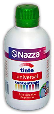 Tintes Universales Concentrados para Pinturas de todo tipo | Muy recomendado también para Resinas y barnices al Agua | Color Verde | Formato de 250 ml