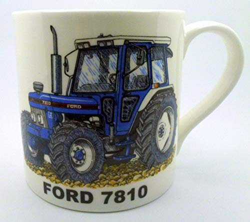 The Plate Collectors Shop Classic 7810 Tractor ~ Large FINE Bone China Mug