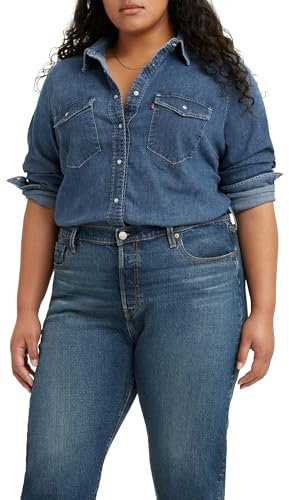 Levi's Damen Plus Size Essential Western Hemd