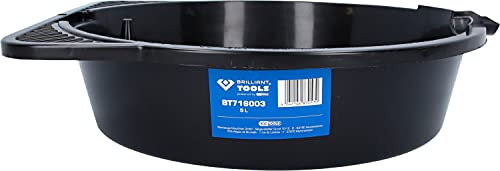 BRILLIANT TOOLS BT716003 Öl-Auffangwanne / Mehrzweckwanne, 5 Liter [Powered by KS TOOLS]