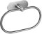 Ambrosya - Handtuchhalter ohne Bohren - Bad Haken Halter Halterung Handtuch Handtuchhaken Handtuchring Wand Zum Kleben (Edelstahl (Gebürstet))