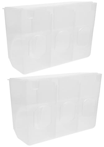 Milisten Automatic Feeder for Bird Cages 3-Hole Quail and Pigeon Feed Dispenser with Hanging Design Lightweight Plastic 9.8 Inch Poultry Feeder for Parakeets Chickens and Small Birds