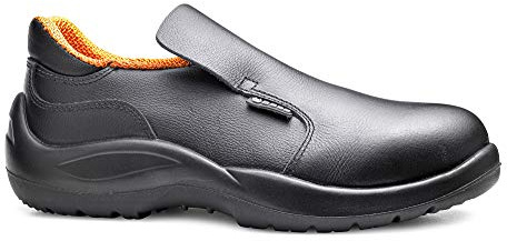 Base Protection, Cloro N säkerhetssko för män och kvinnor, svart och orange, storlek 45