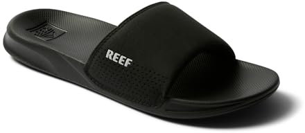 Reef REEF ONE SLIDE, Herren Zehentrenner, Schwarz (BLACK BLA), 45 EU (11 UK)