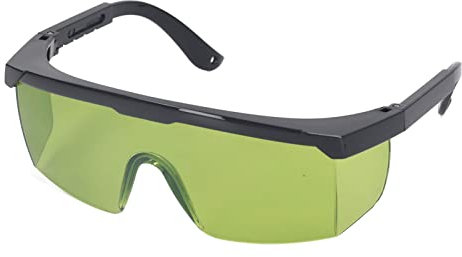 Fafeicy Lunettes de Soudage, Lunettes de Protection pour Soudeur à Filtre Lunettes de Protection contre la Lumière Intense Résistantes aux UV avec Cadre D'expansion Vert Clair IR3.0