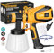 ElectroPrime© Pistola de Pintura, 1000W HVLP Pulverizador de Pintura Electrica, 4 Boquillas & 3 Patrones,1200ML,1000ML/MIN