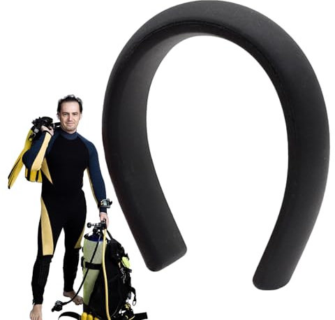 Tauchgewicht Halsring, Biegbar Tauch-Halsgewicht | Tragbare Halstauchgewicht, Verstellbares Tauchgewicht, Präzise Auftriebskontrolle, Freitauchausrüstung Für Verbesserte Stabilität Optimiertes Tauche