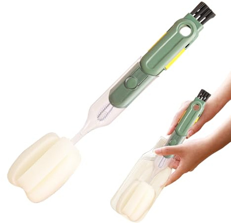 Spazzola di pulizia per tazze – Cucina Bottiglie Lavastoviglie | Coperchio Spazzola di Pulizia Pulisce Macchina da Caffè Bottiglie Piastrelle E Giunti