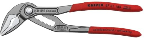 KNIPEX Tools 87 51 180 SBA Cobra® ES Water Pump Pliers, 7-1/4