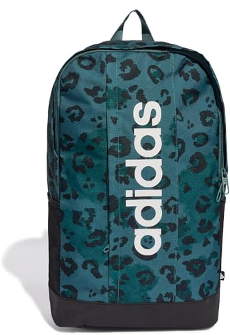 adidas Linear Graphic Mochila 23L, Multicolor/Blanco/Verde, Talla Única