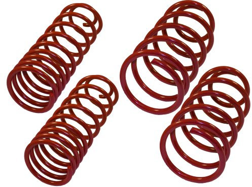 4x Tieferlegungsfedern Sport Federn Tieferlegung Sportfahrwerk Fahrwerksfedern Vorne + Hinten 40/40mm