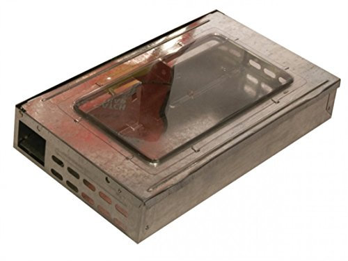 Pest-Stop Multi Catch Metal Humane Mouse Trap - Traps for Indoors and Outdoors - Galvanised Steel Durable Reusable Traps - Easy and Safe to Use in Home and Garden - 1 Trap catches up to 10 mice