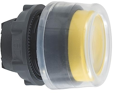 Schneider Electric ZB5AP5 Booted Head, Pb Head Booted Yel Clrsil