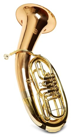 SYMPHONIE WESTERWALD® Bariton/Kaiserbariton in Goldmessing, 4 Ventile, Minibalgelenk, inkl. Luxus-Gig-Bag, Neu