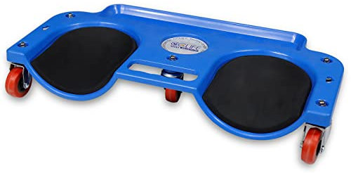 CCLIFE Kniebrett mit Rollen Werkstatt Knierollbrett Rolling Knee Pads mit 5 Roller Max. 120 kg