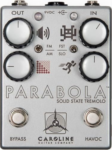 Caroline Guitar Parabola Solid State Tremolo Effects Pedal