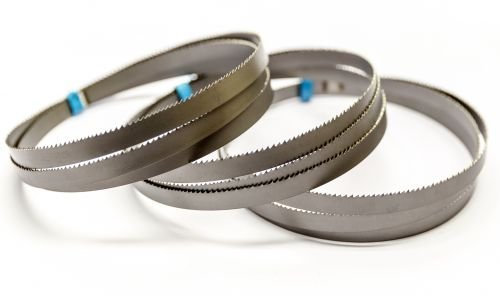 3x lame a nastro M42 HSS bimetalliche Premium 1330 x 13 x 0,65 mm con 8/12 denti per pollice (TPI) - per taglio di metallo, acciaio, alluminio, metalli non ferrosi e leghe leggere