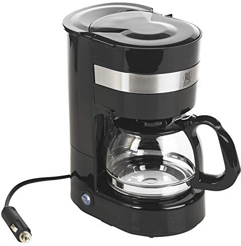 Travel Coffee Filter Machine Maker Serves Up to 6 Cups Cigarette Plug 24V 600ml