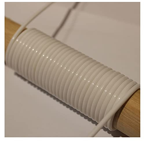 uyeoco 80m * 2.5mm Gradient Plat Rotin Synthétique Osier Rotin en Plastique Osier Matériel De Réparation pour Meubles Chaise De Jardin Table Panier De Rangement Bricolage Et Réparation