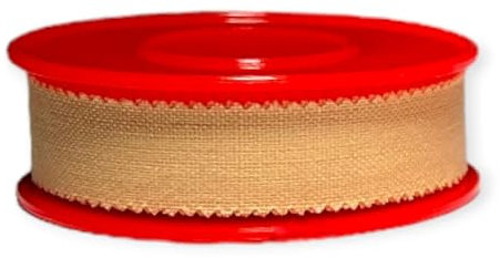 DE Healthcare Products - adhäsives Fixierpflaster auf der Rolle (5 m x 1,25 cm), Rollenpflaster mit hoher Haftkraft, 100% Baumwolle, atmungsaktiv und wasserdampfdurchlässig, hautfarben, 18 Stück