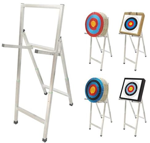 Fiita Cible pliable en acier inoxydable pour tir à l'arc - Accessoire professionnel pour entraînement à l'arc - Extérieur et intérieur
